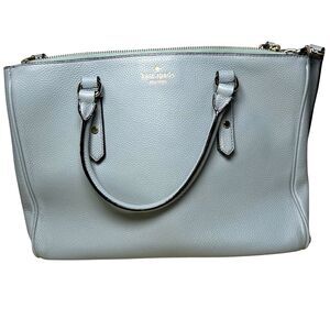 Kate Spade Leighann Mulberry Street bag in lakesedge blue
